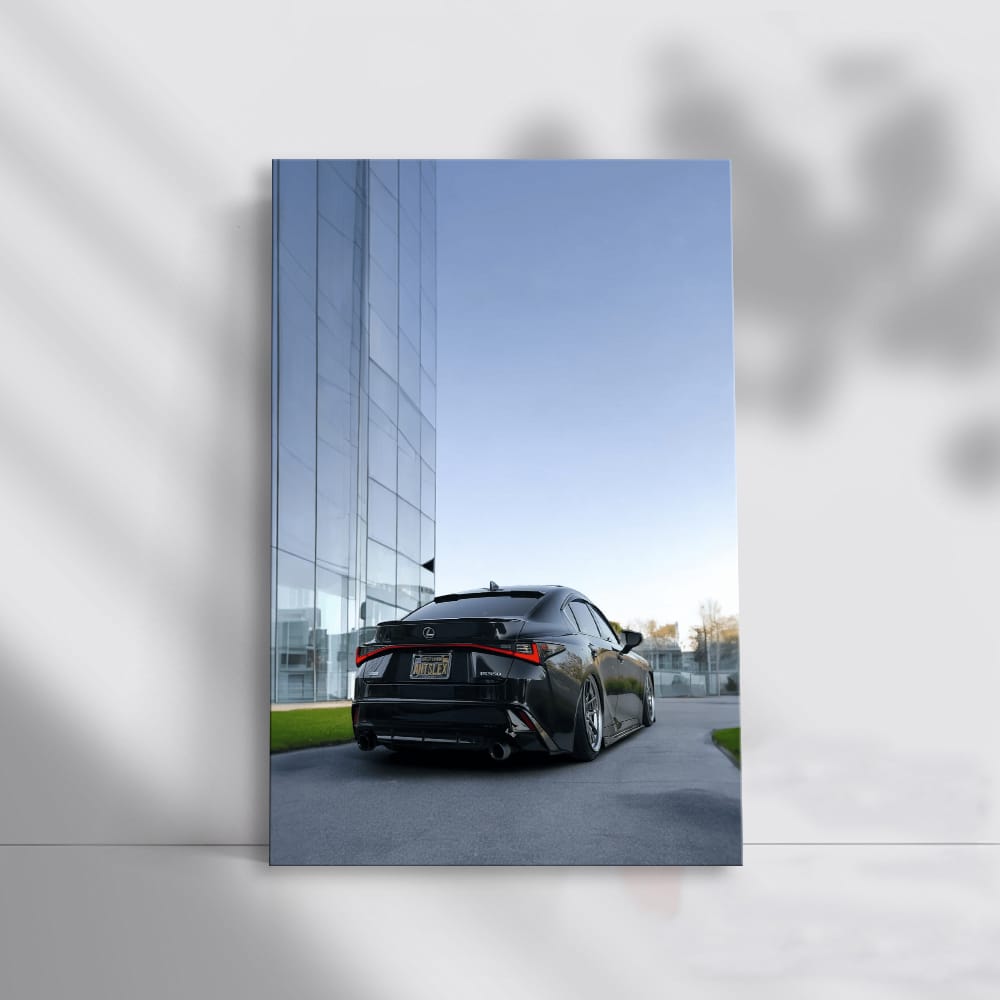 Lexus Black Glass Building - Modern Luxury Refined