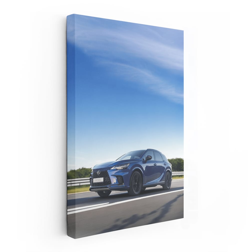 Lexus RX in Blue - Dynamic Road Cruiser