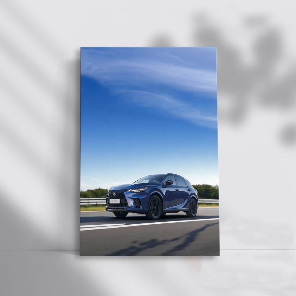 Lexus RX in Blue - Dynamic Road Cruiser