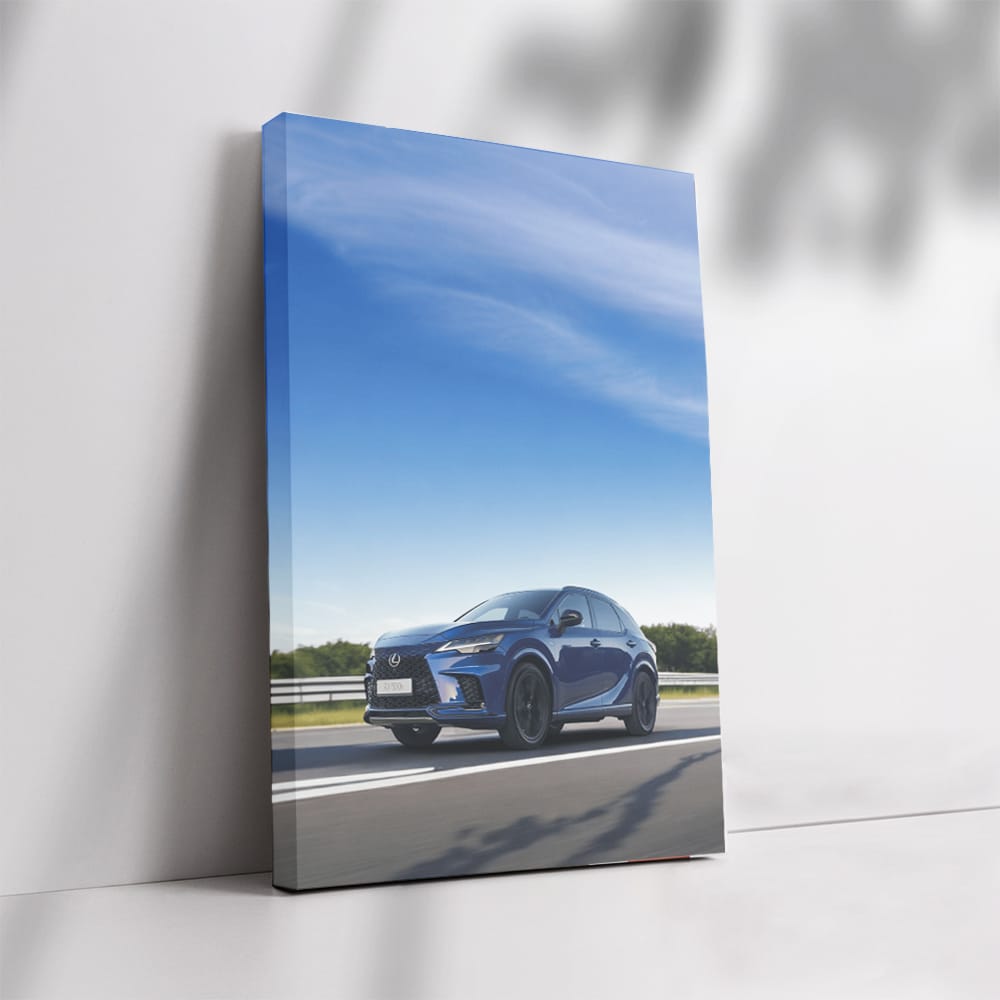 Lexus RX in Blue - Dynamic Road Cruiser
