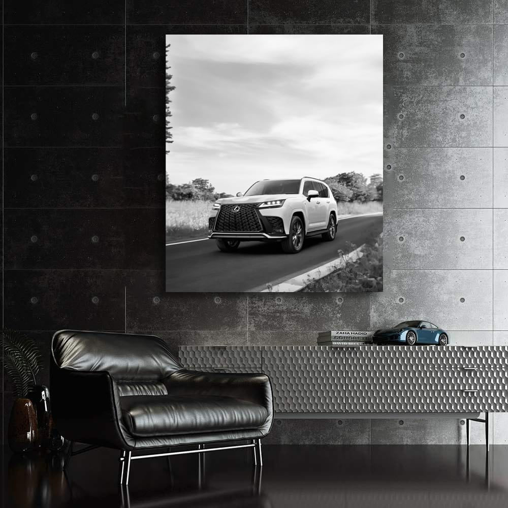 Lexus Black and White Journey - Elegance in Motion