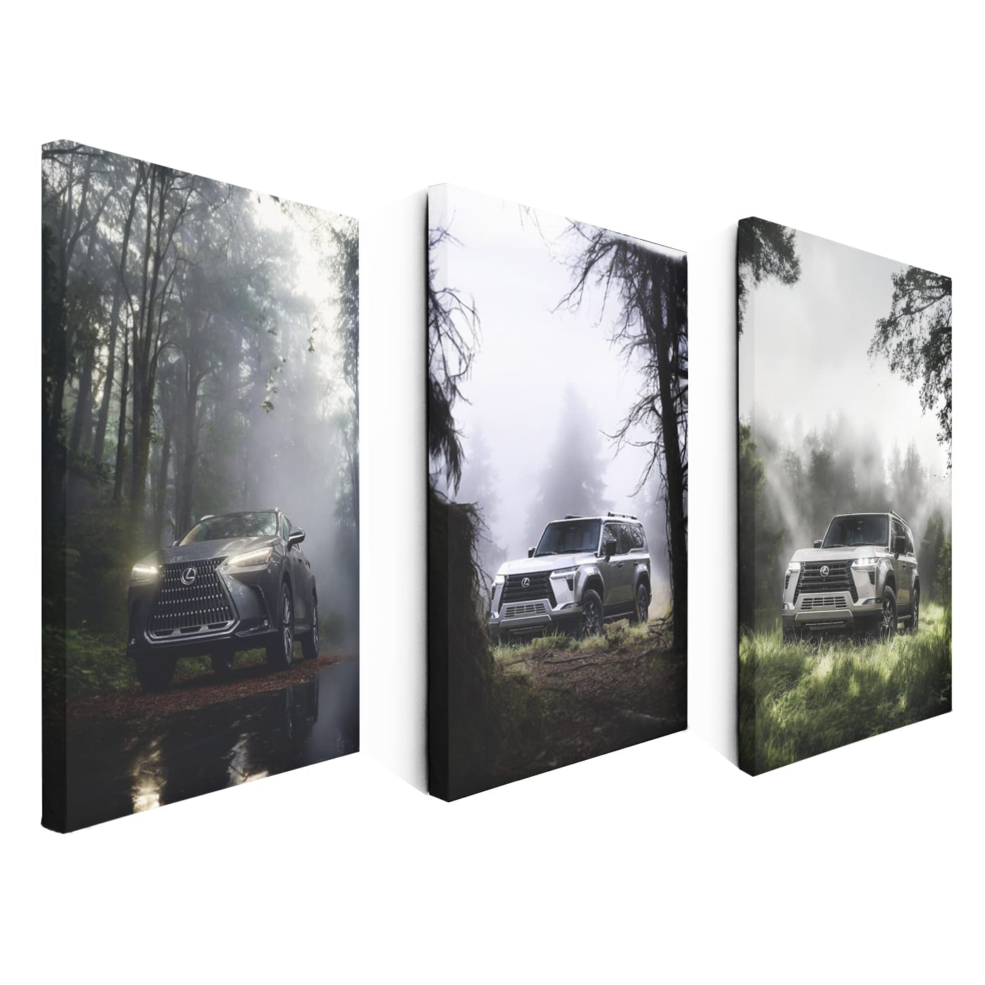 Lexus Fog Forest Set of 3