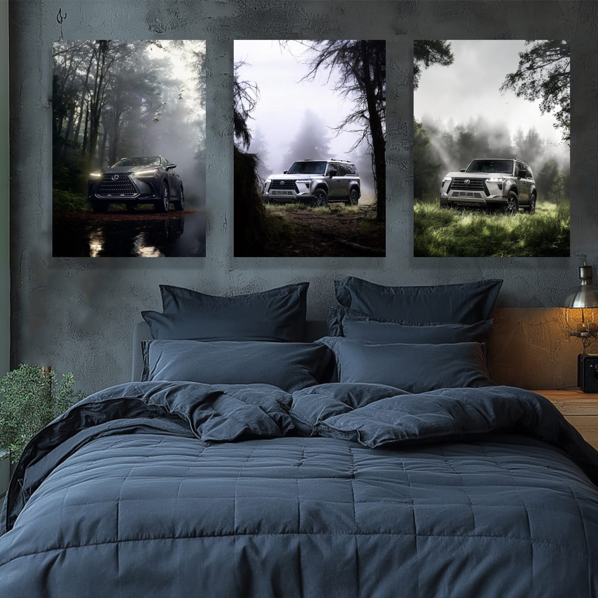 Lexus Fog Forest Set of 3