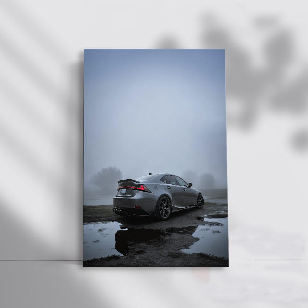 Lexus Enveloped in Mist - Elegance Meets Unknown
