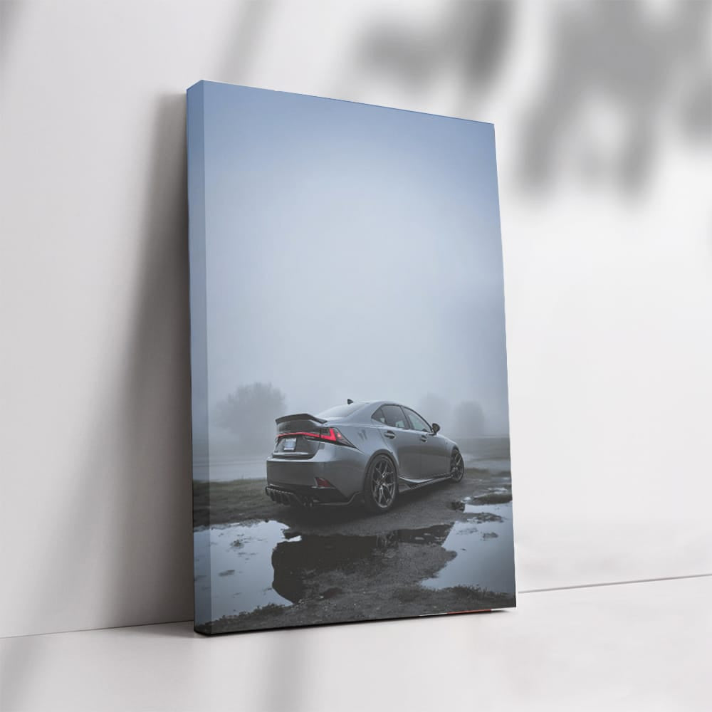Lexus Enveloped in Mist - Elegance Meets Unknown