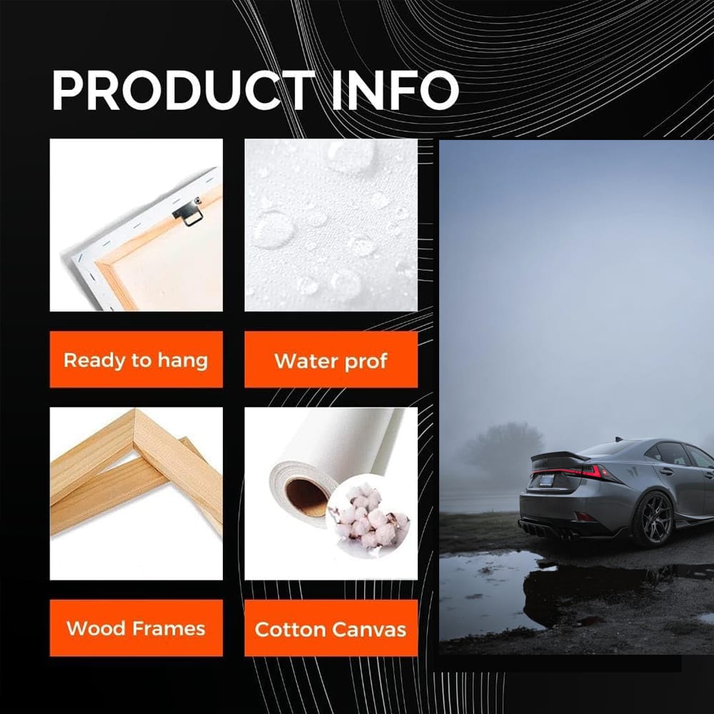 Lexus Enveloped in Mist - Elegance Meets Unknown