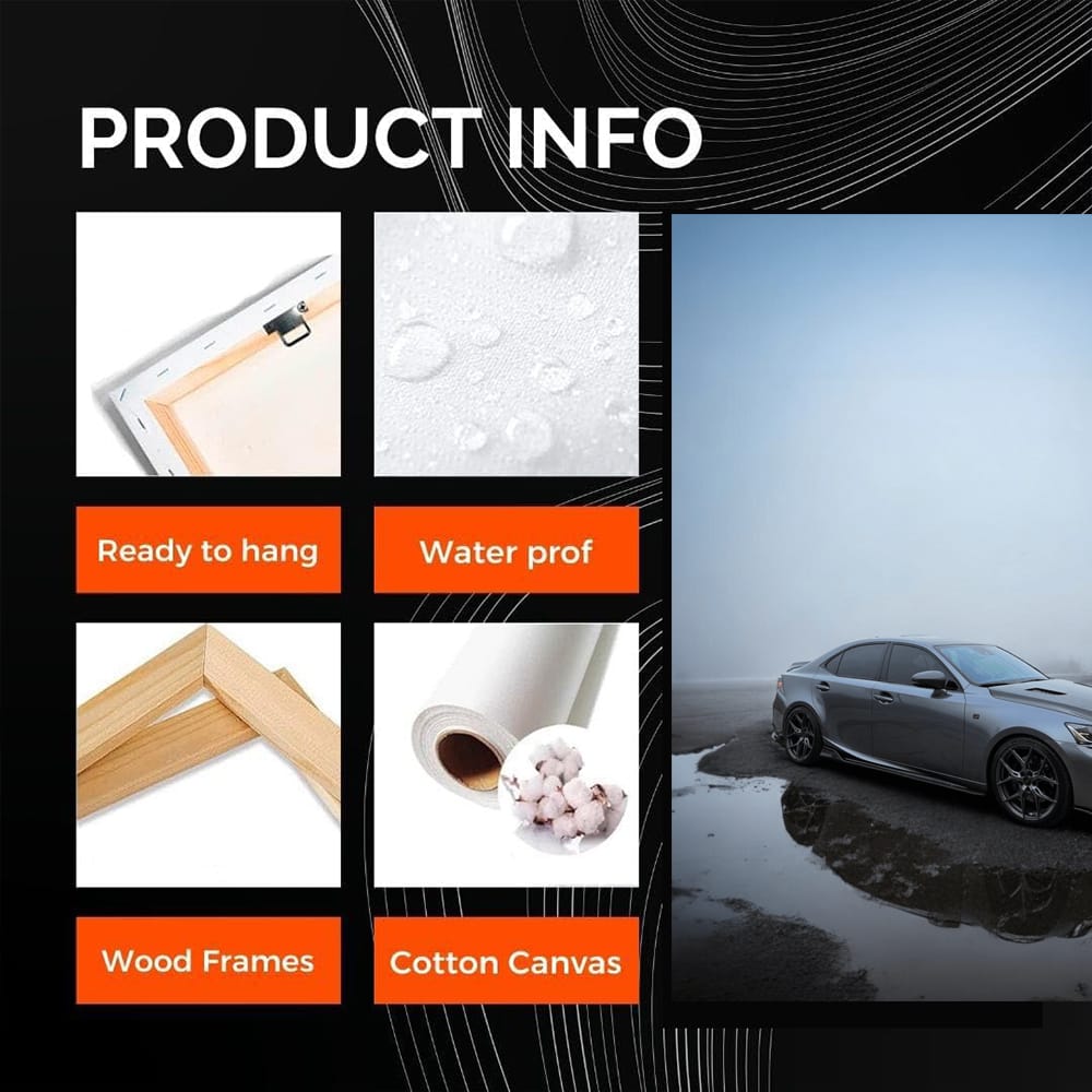 Lexus Enveloped in Mist - Sleek and Mysterious Design