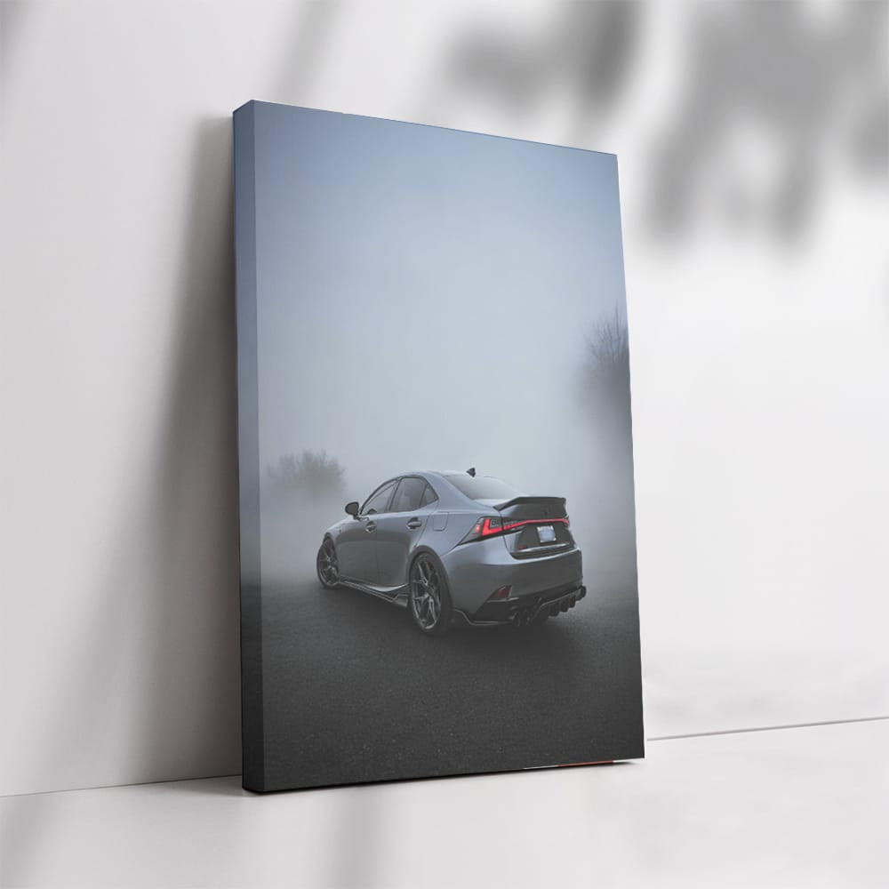 Lexus in the fog - 3