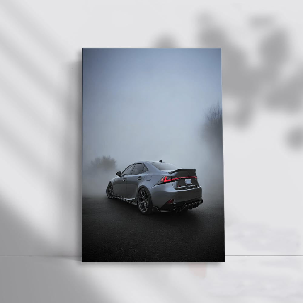 Lexus in the fog - 3