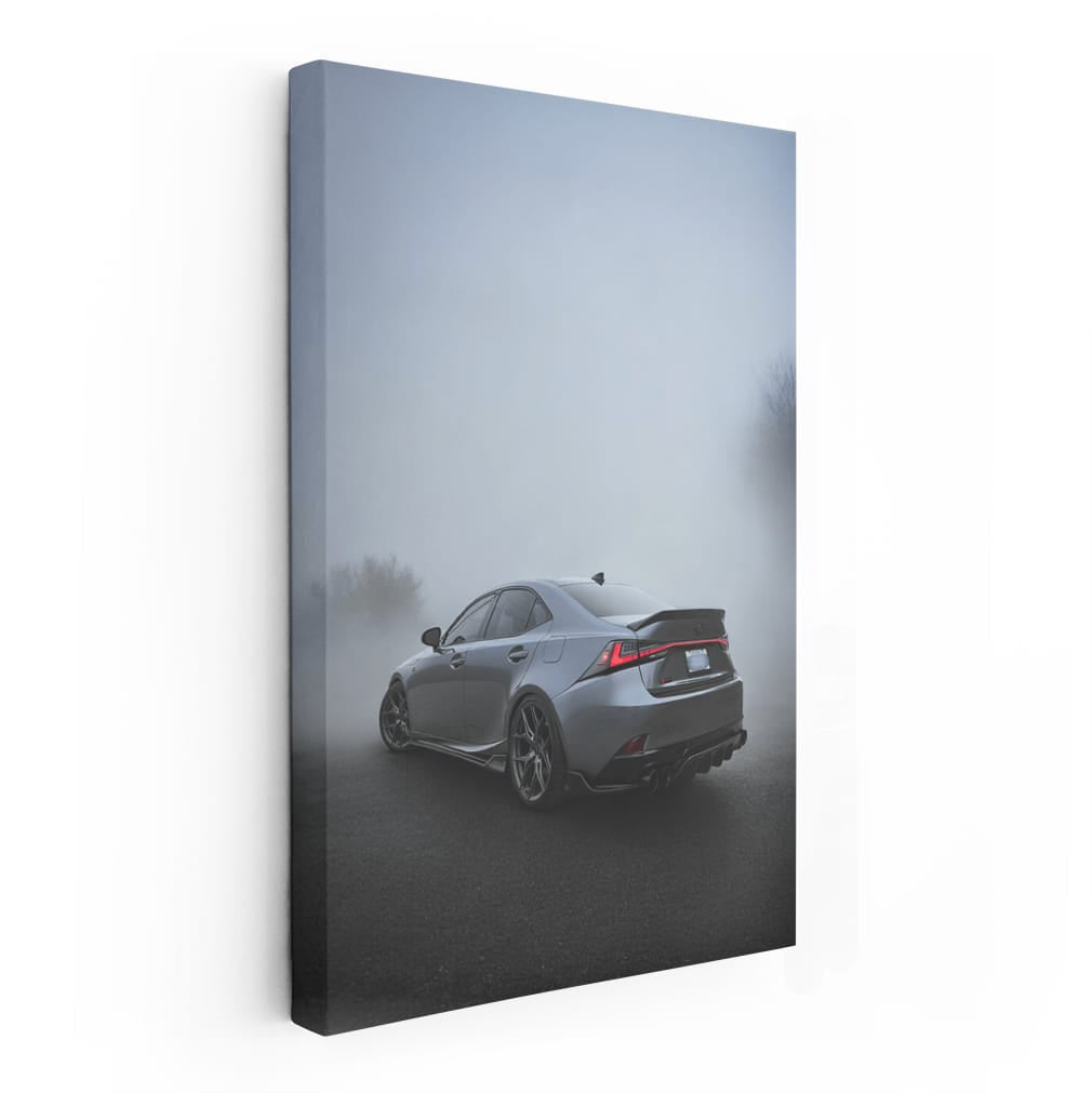 Lexus in the fog - 3