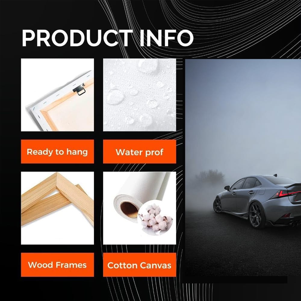 Lexus Enveloped in Mist - Elegance Meets Innovation