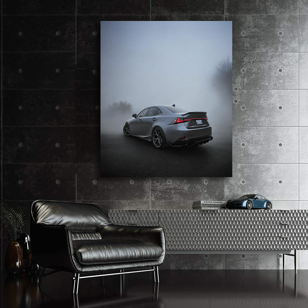 Lexus Enveloped in Mist - Elegance Meets Innovation