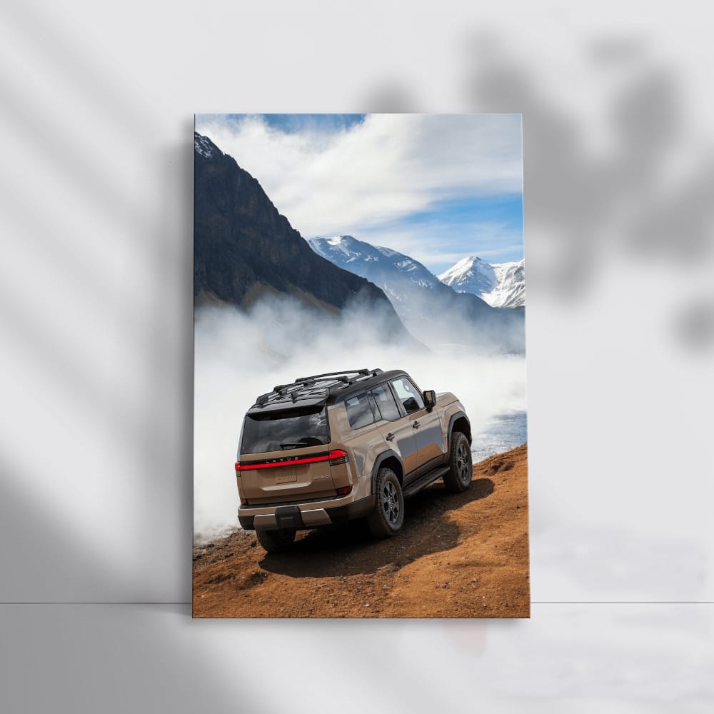 Lexus Adventuring in Mountains - Rugged Elegance