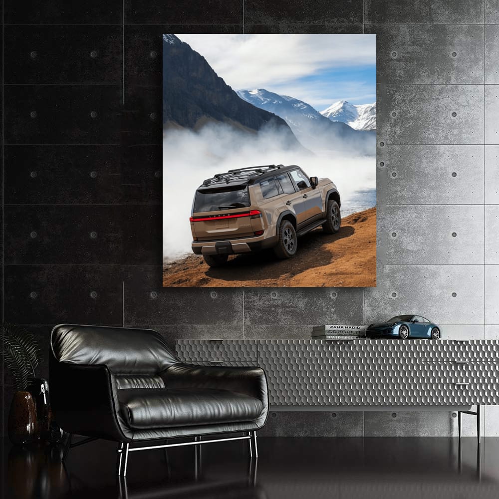 Lexus Adventuring in Mountains - Rugged Elegance