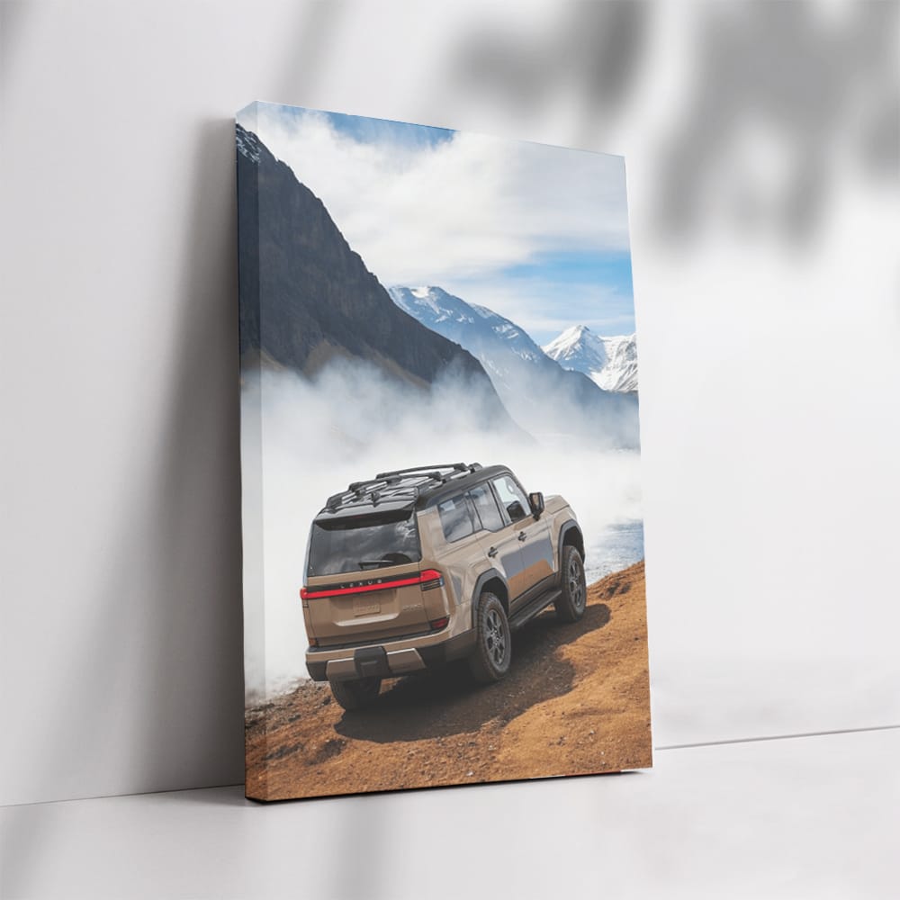 Lexus Adventuring in Mountains - Rugged Elegance