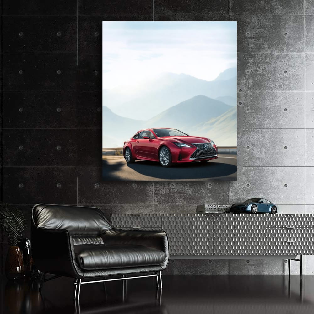 Lexus Ascending: Power and Elegance in Mountain Drive