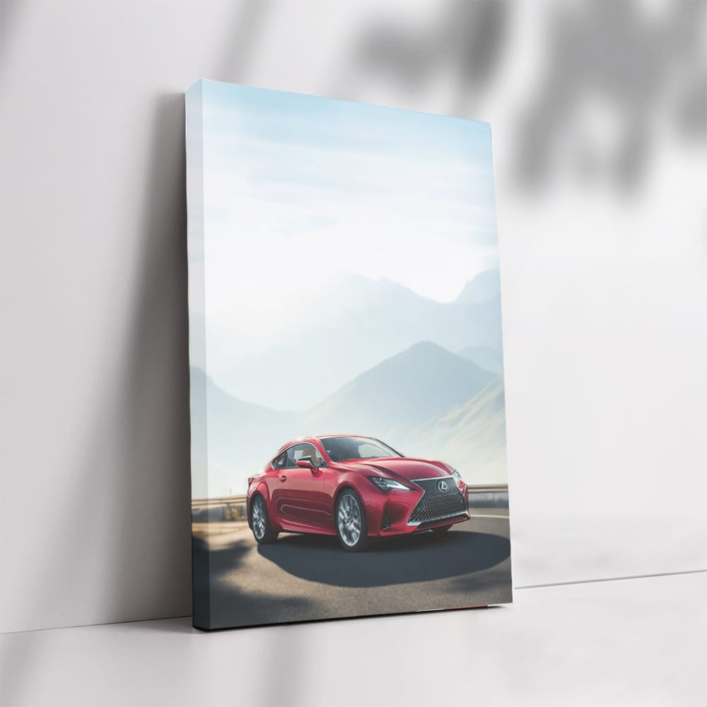 Lexus Ascending: Power and Elegance in Mountain Drive