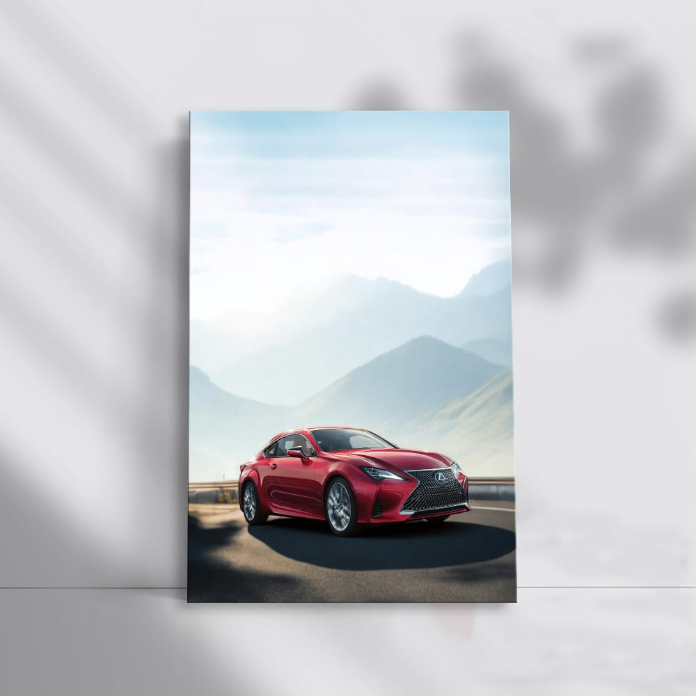 Lexus Ascending: Power and Elegance in Mountain Drive