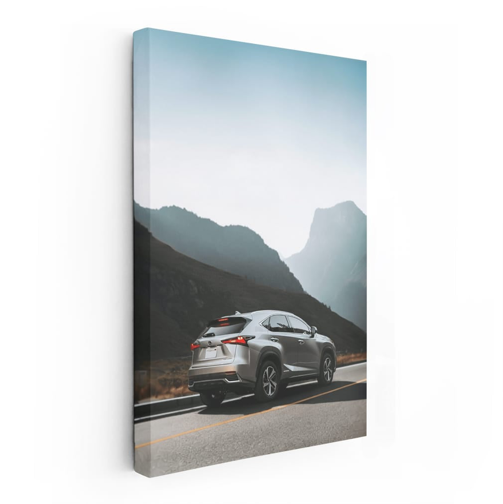 Mountain Drive: Lexus on Scenic Road - Pure Luxury