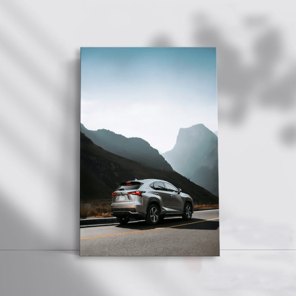 Mountain Drive: Lexus on Scenic Road - Pure Luxury