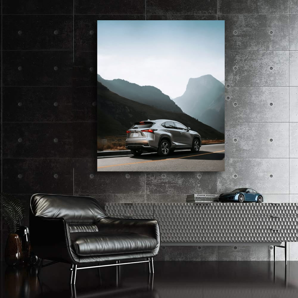 Mountain Drive: Lexus on Scenic Road - Pure Luxury