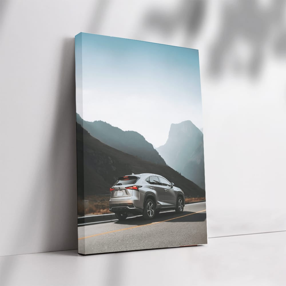 Mountain Drive: Lexus on Scenic Road - Pure Luxury