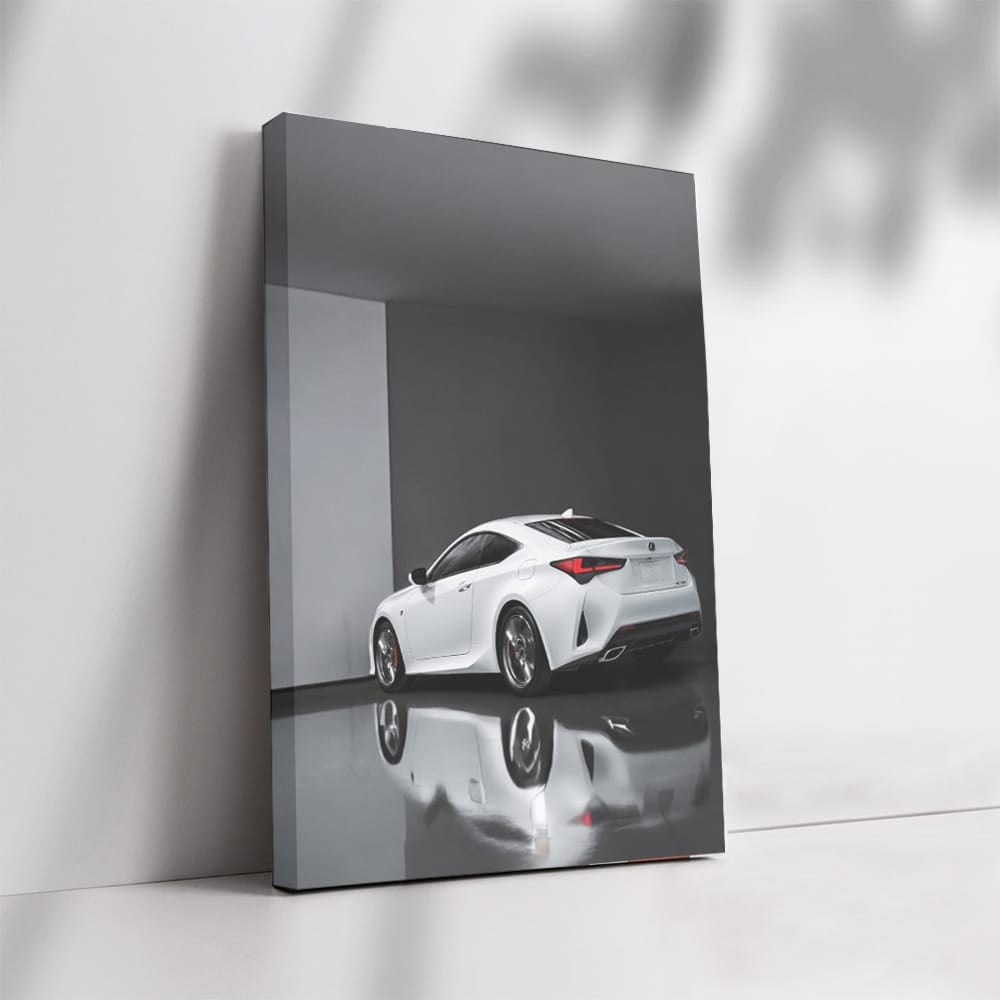 Sleek Lexus in Parking Lot - Elegance Redefined