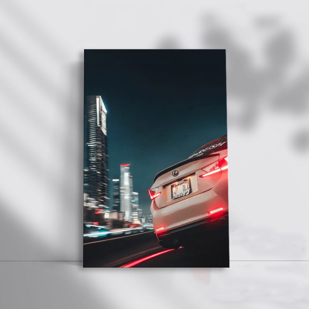 Lexus Night City Drive - Sleek Sophistication in Motion