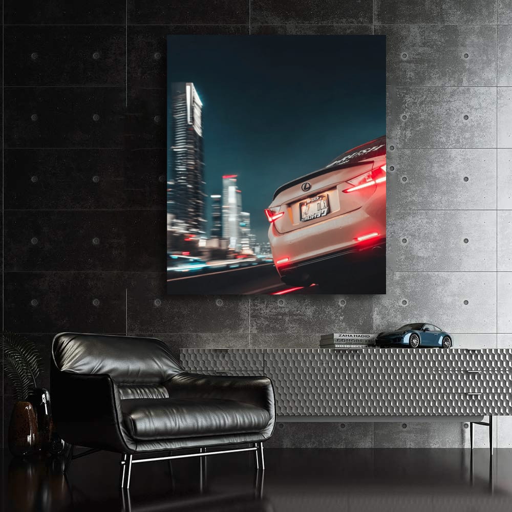 Lexus Night City Drive - Sleek Sophistication in Motion