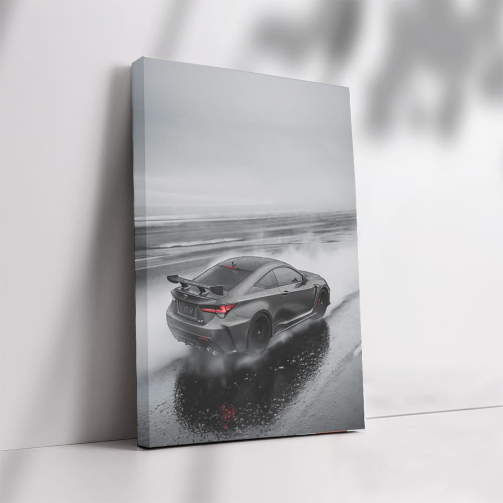 Lexus in Rain - Elegance and Performance Unleashed