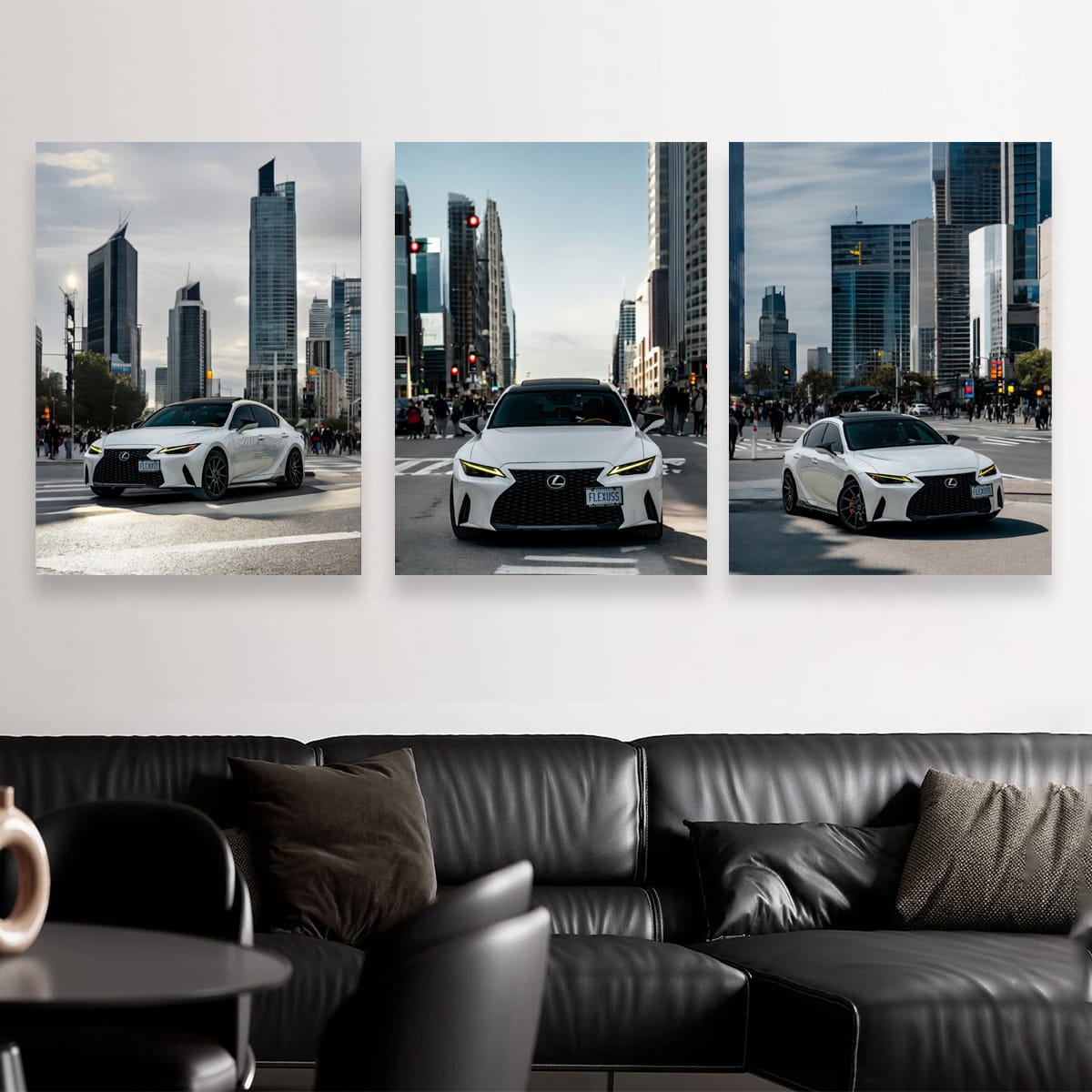 Lexus White Big City Set of 3