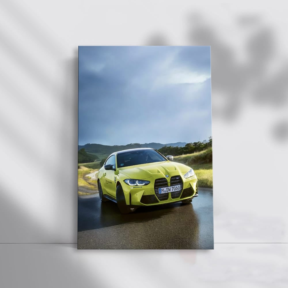 Vibrant Lime BMW M4 - Bold Style, Dynamic Performance