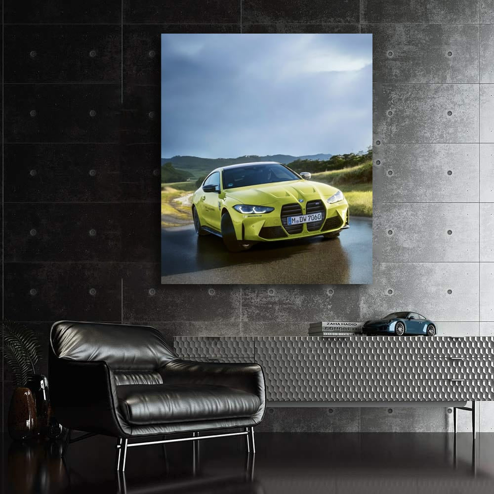 Vibrant Lime BMW M4 - Bold Style, Dynamic Performance