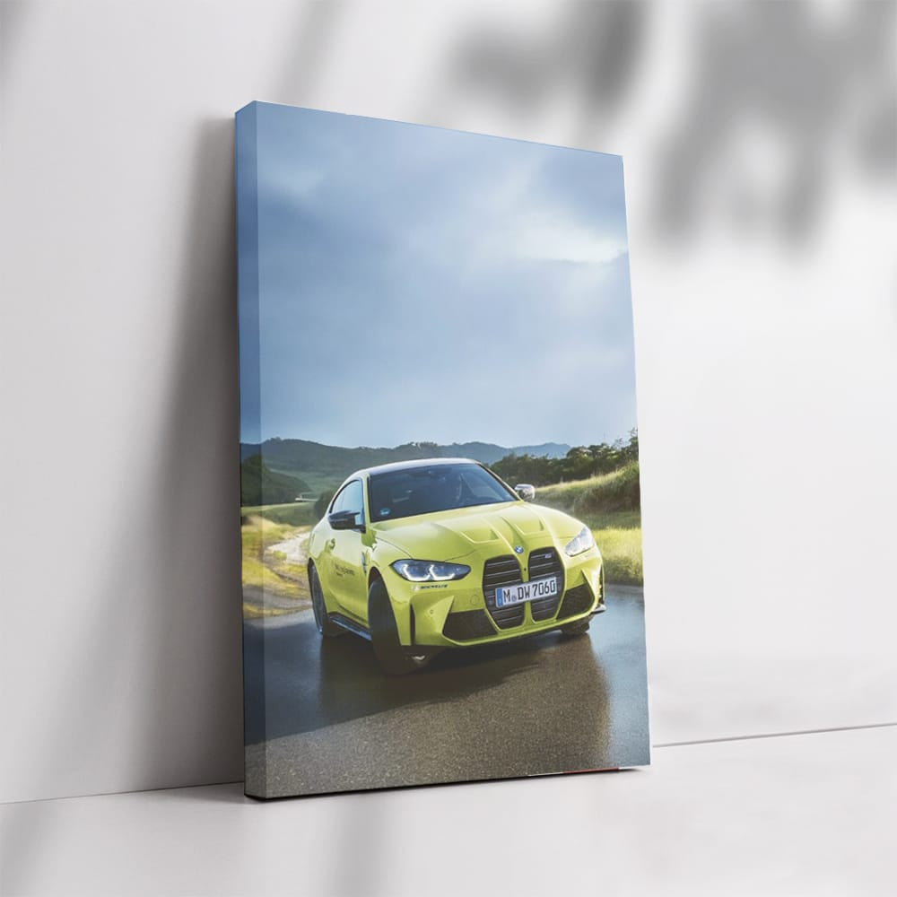 Vibrant Lime BMW M4 - Bold Style, Dynamic Performance