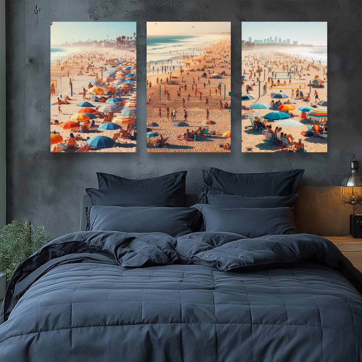 Los Angeles Venice Beach Set of 3