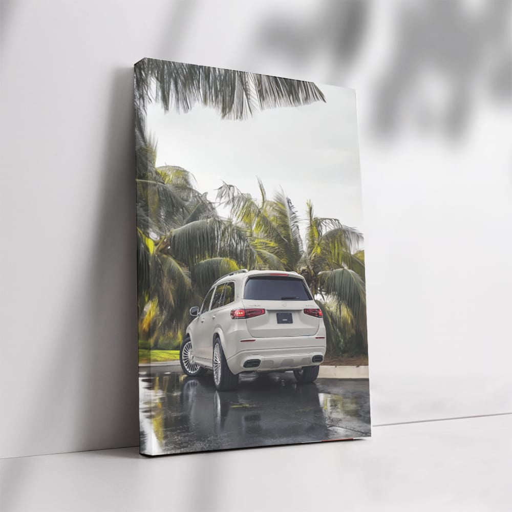 Maybach GLS 600 Elegance under Palm Trees - Luxury Defined