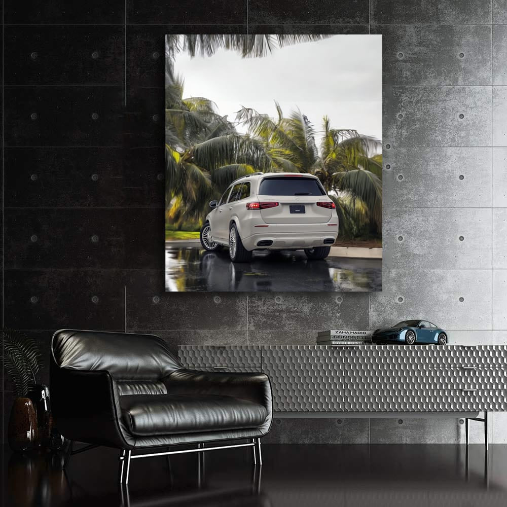 Maybach GLS 600 Elegance under Palm Trees - Luxury Defined
