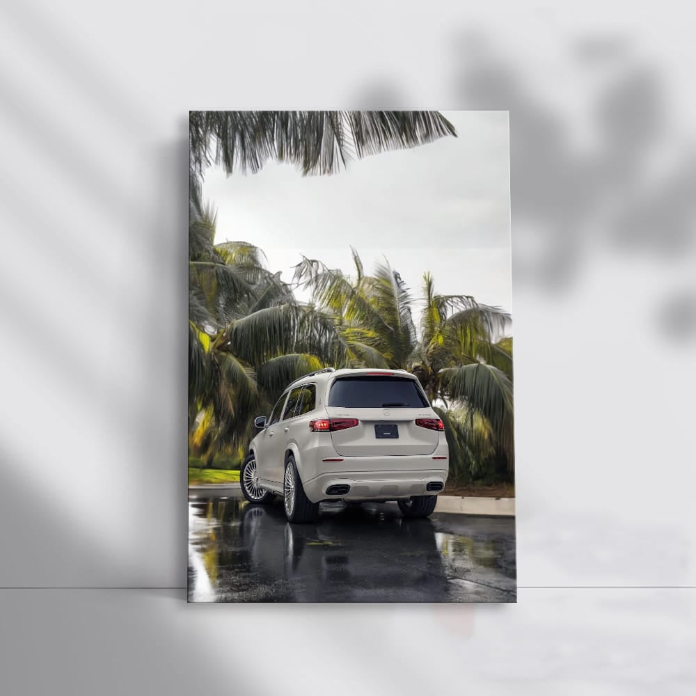 Maybach GLS 600 Elegance under Palm Trees - Luxury Defined