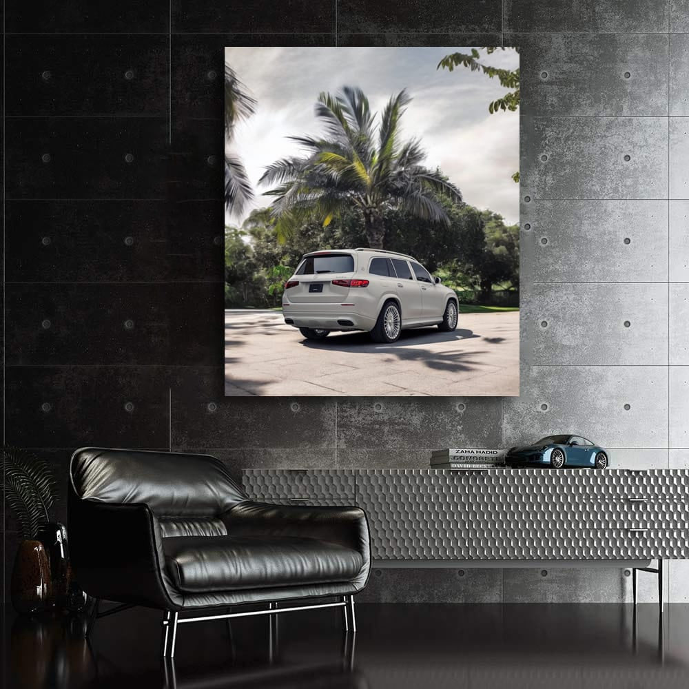Maybach GLS 600 - Luxury Beneath Palm Tree - Elegance in Motion