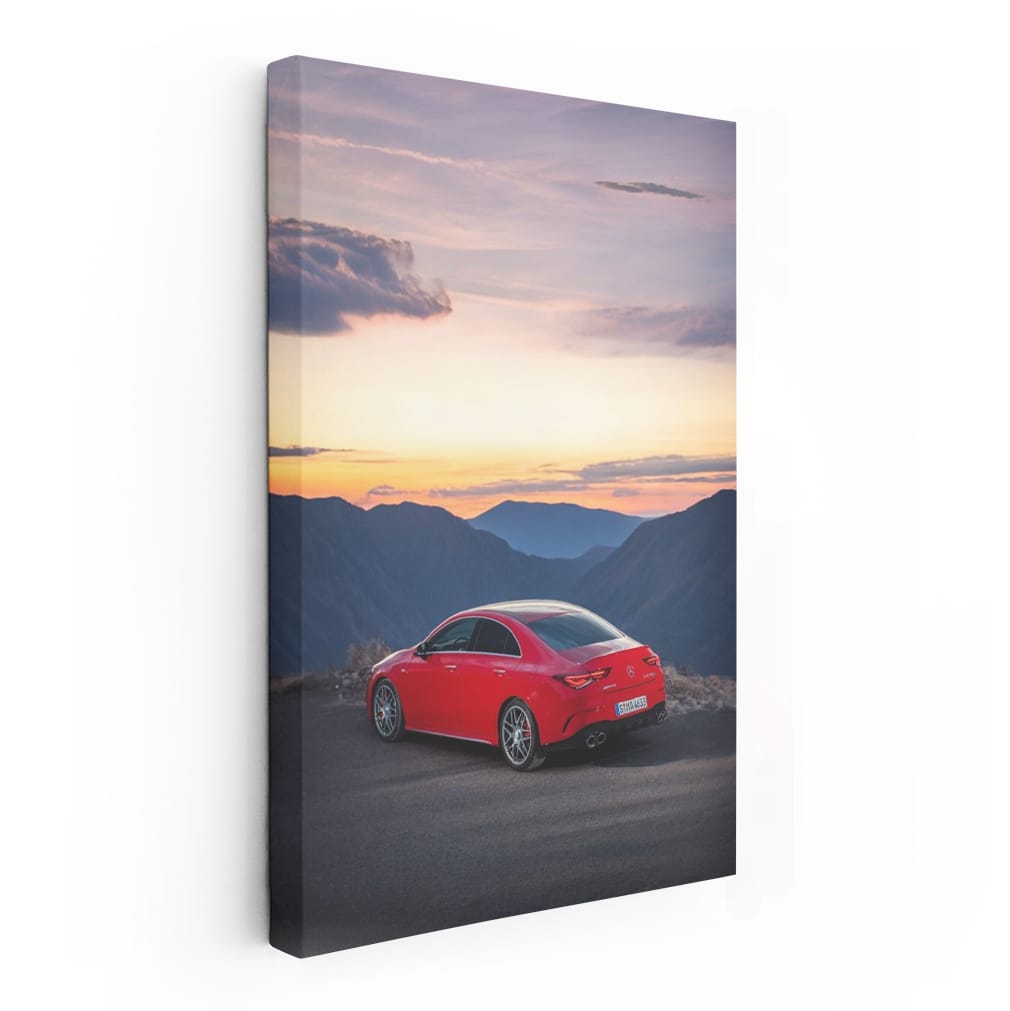 Mercedes-AMG CLA 45 S 4MATIC+ Red Sunset Mountain Thrill