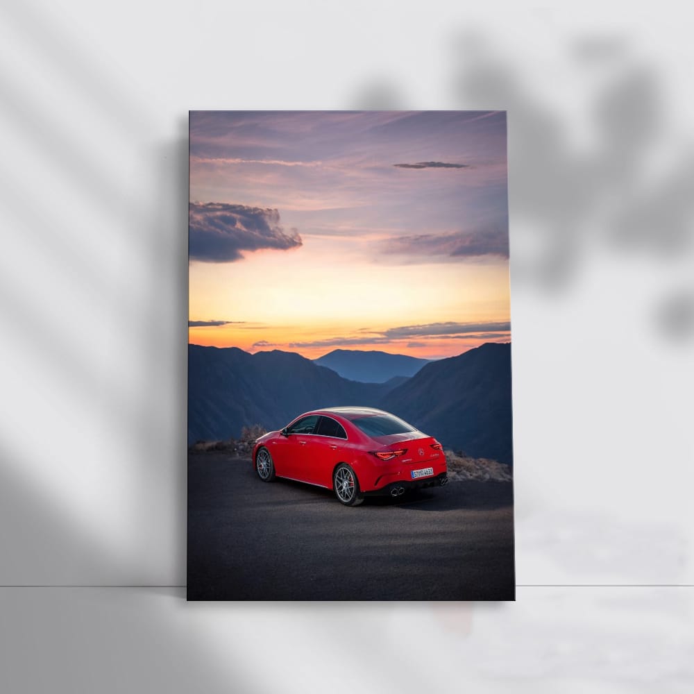 Mercedes-AMG CLA 45 S 4MATIC+ Red Sunset Mountain Thrill