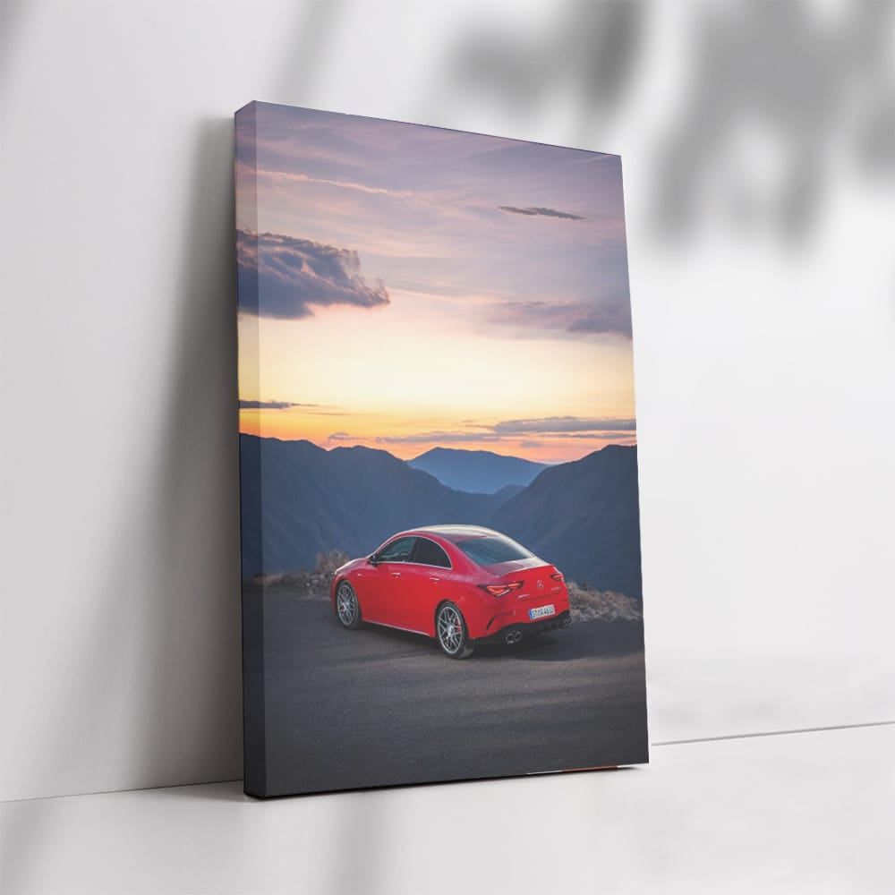 Mercedes-AMG CLA 45 S 4MATIC+ Red Sunset Mountain Thrill