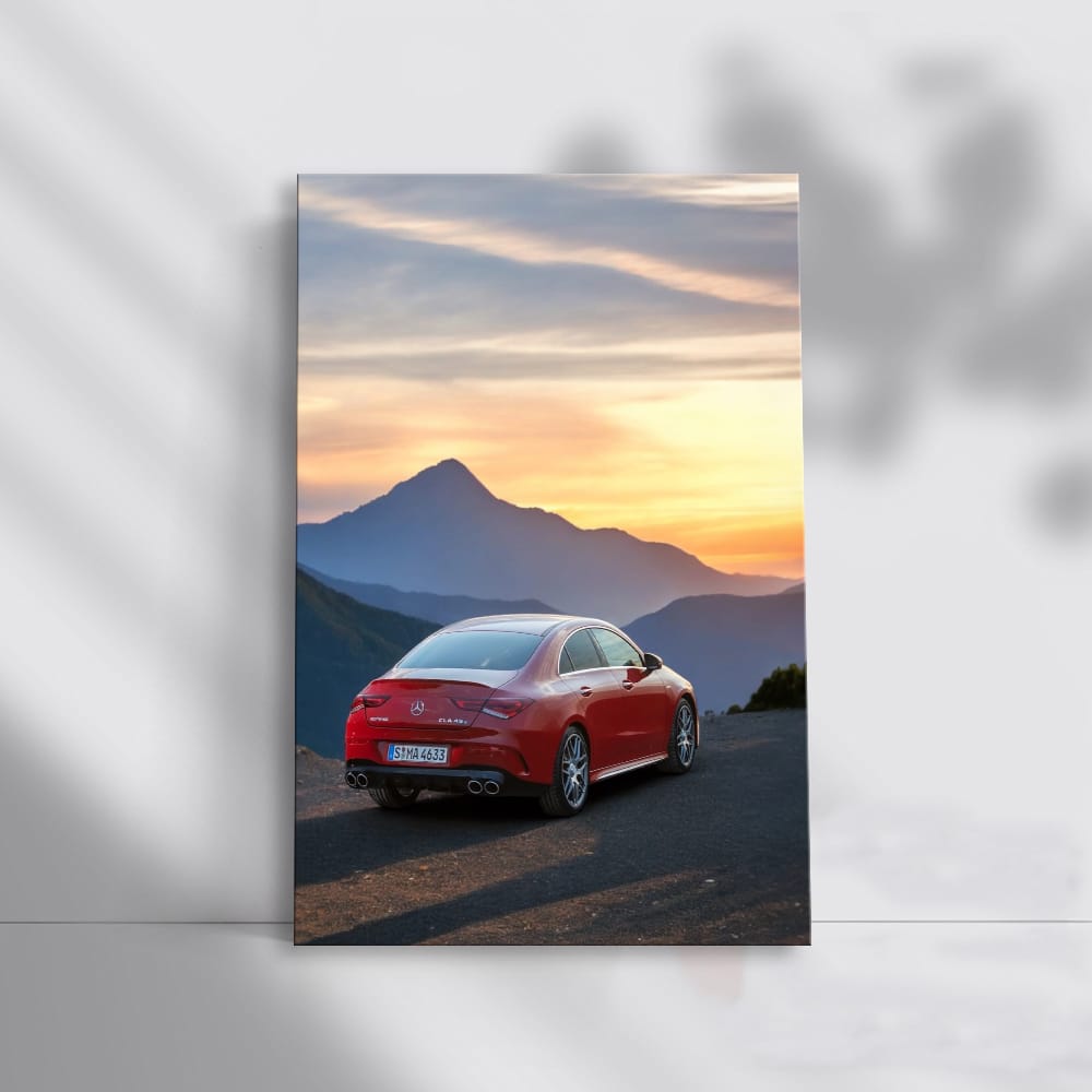 Mercedes-AMG CLA 45 S in Mountain Sunset - Red Power Unleashed