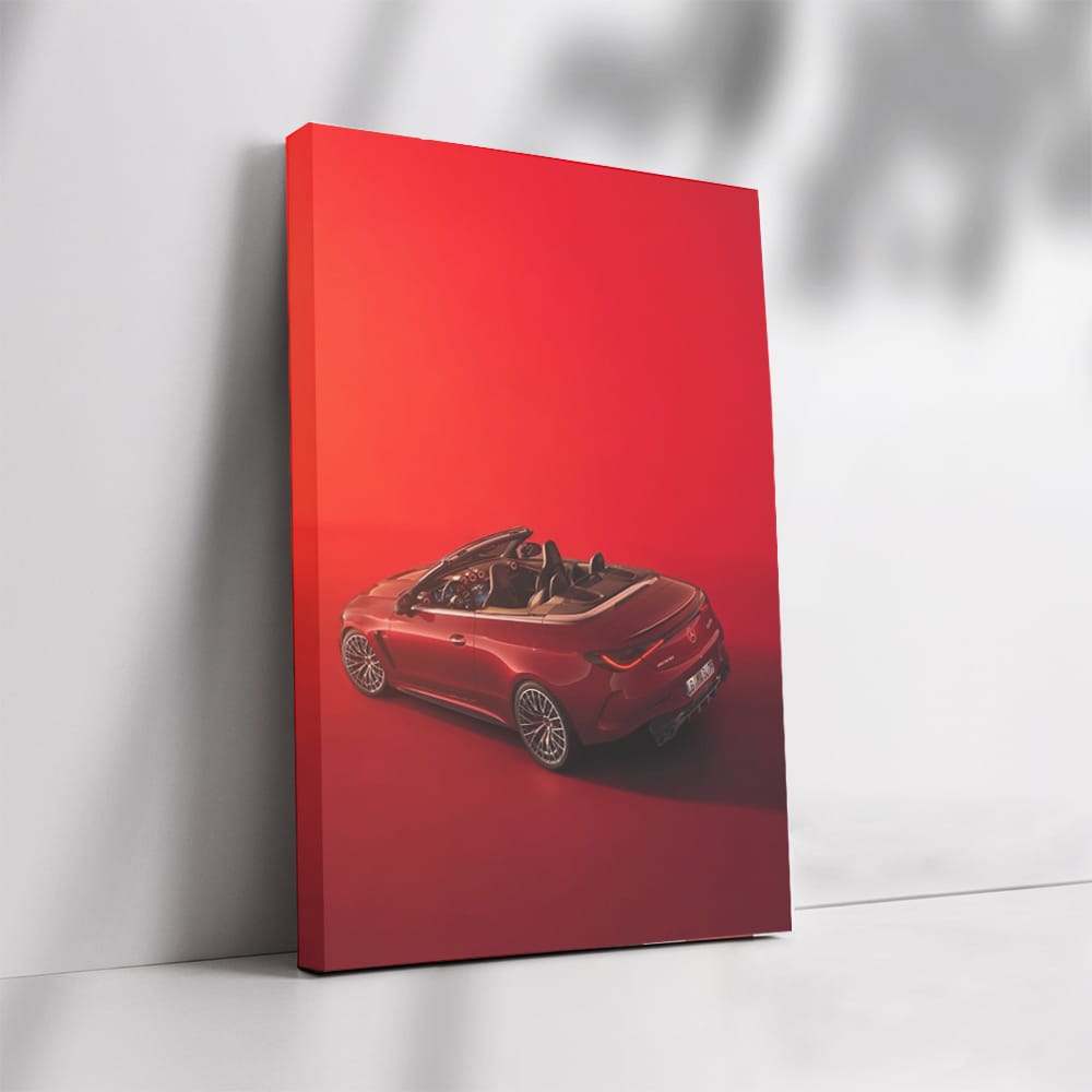 Mercedes-AMG CLE 53 Cabriolet on Red - Stylish Power Unleashed