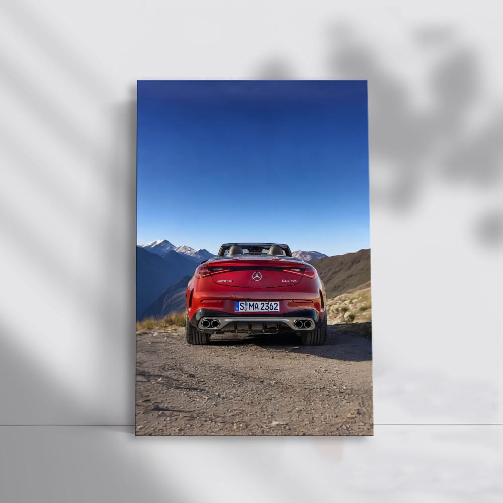 Mercedes-AMG CLE 53 Cabriolet Cruises Mountains: Elegance Unleashed