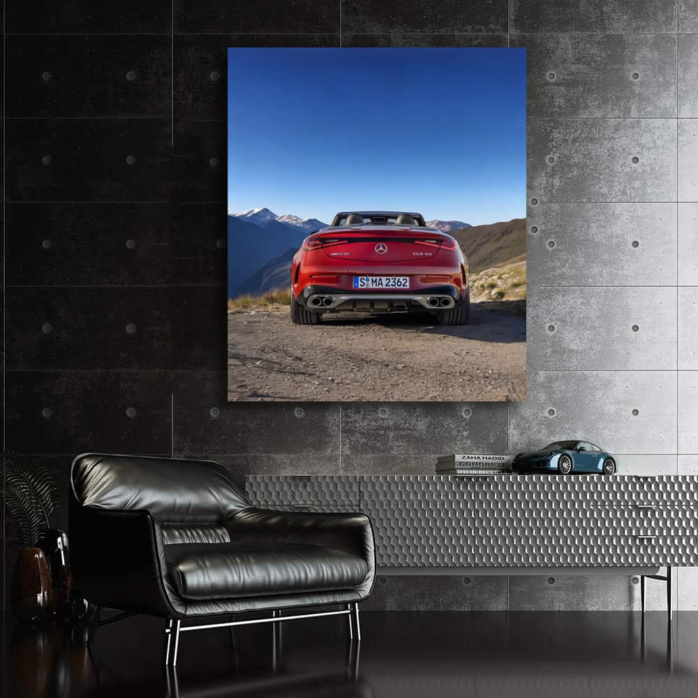 Mercedes-AMG CLE 53 Cabriolet Cruises Mountains: Elegance Unleashed