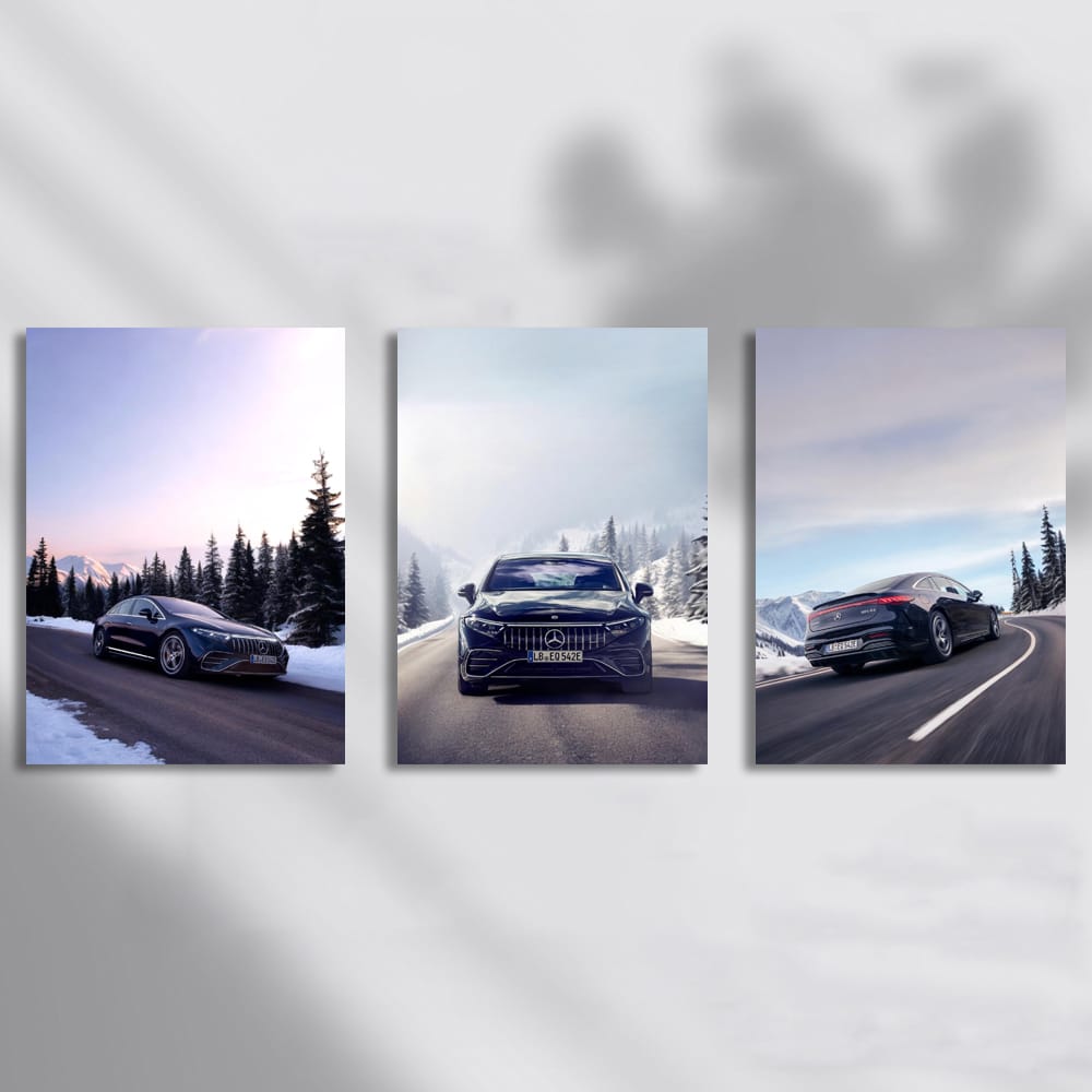 Mercedes-AMG EQS 53 Winter Set of 3