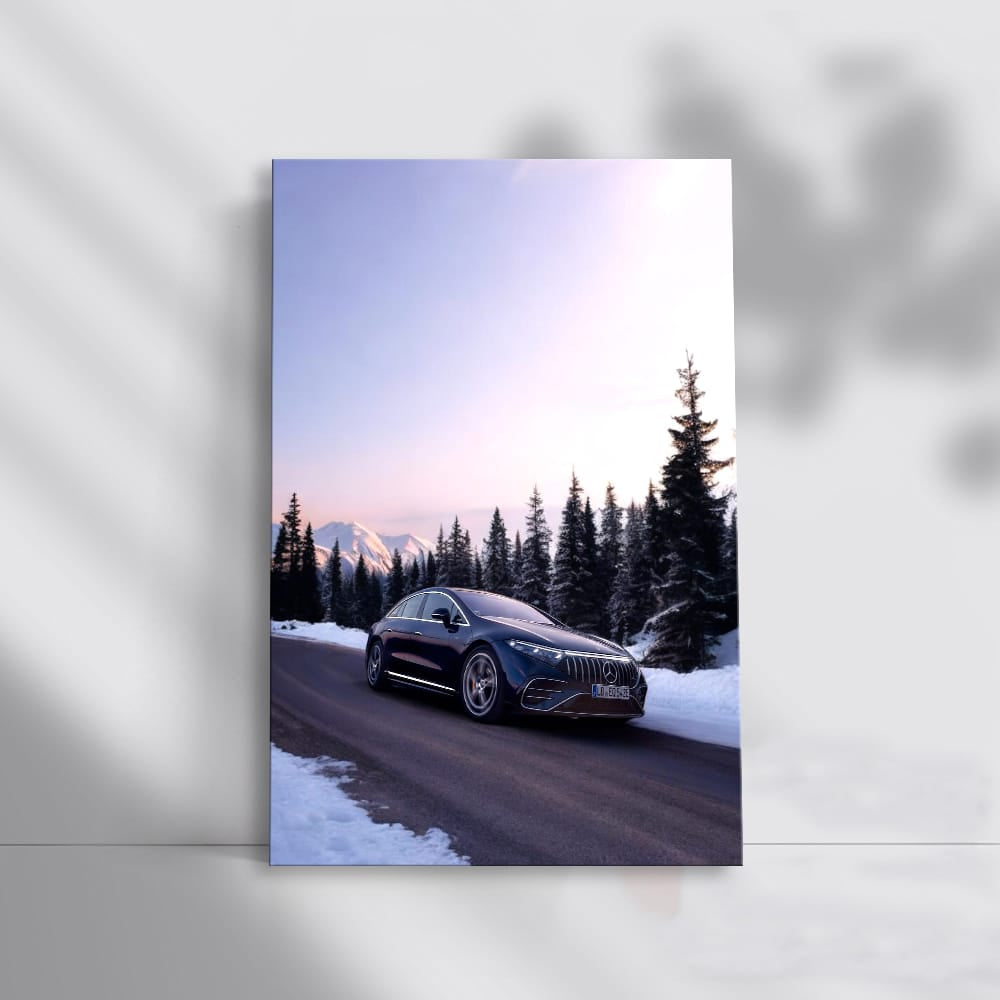Mercedes-AMG EQS 53 Winter Drive - Power Meets Elegance