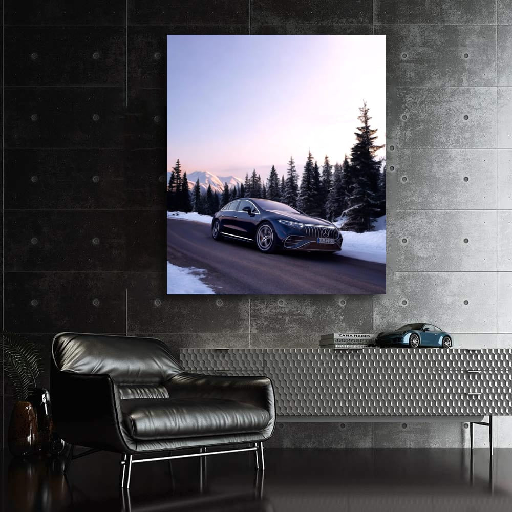 Mercedes-AMG EQS 53 Winter Drive - Power Meets Elegance