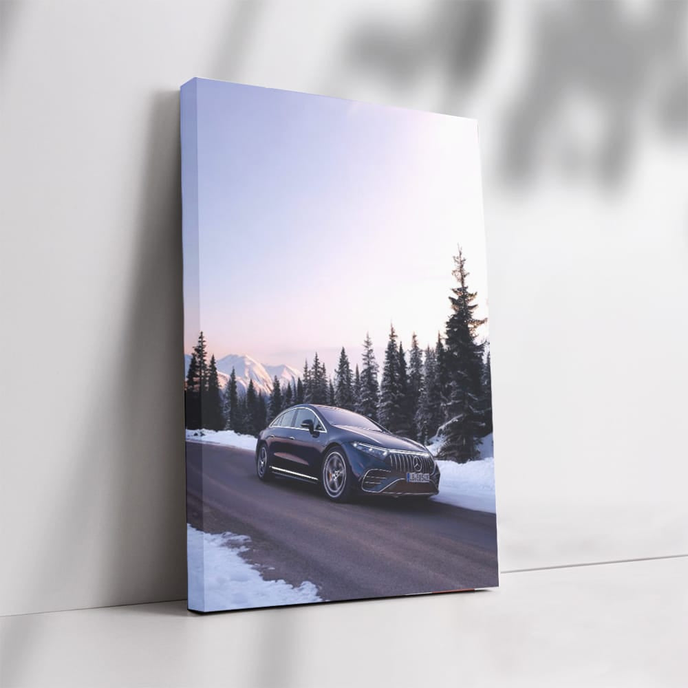 Mercedes-AMG EQS 53 Winter Drive - Power Meets Elegance